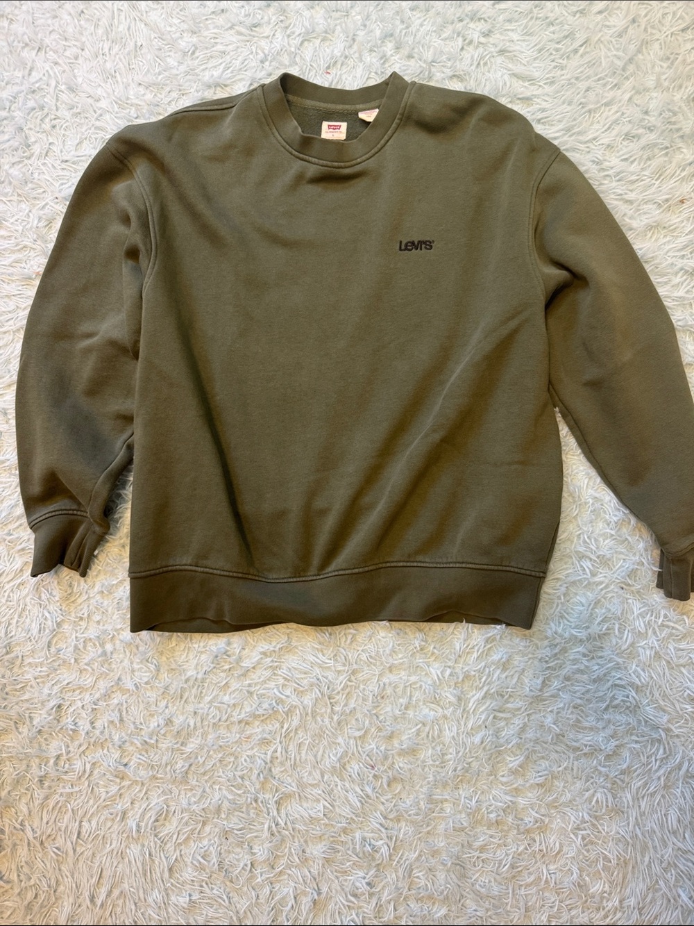 Levi's Men's Crewneck Sweater in Green